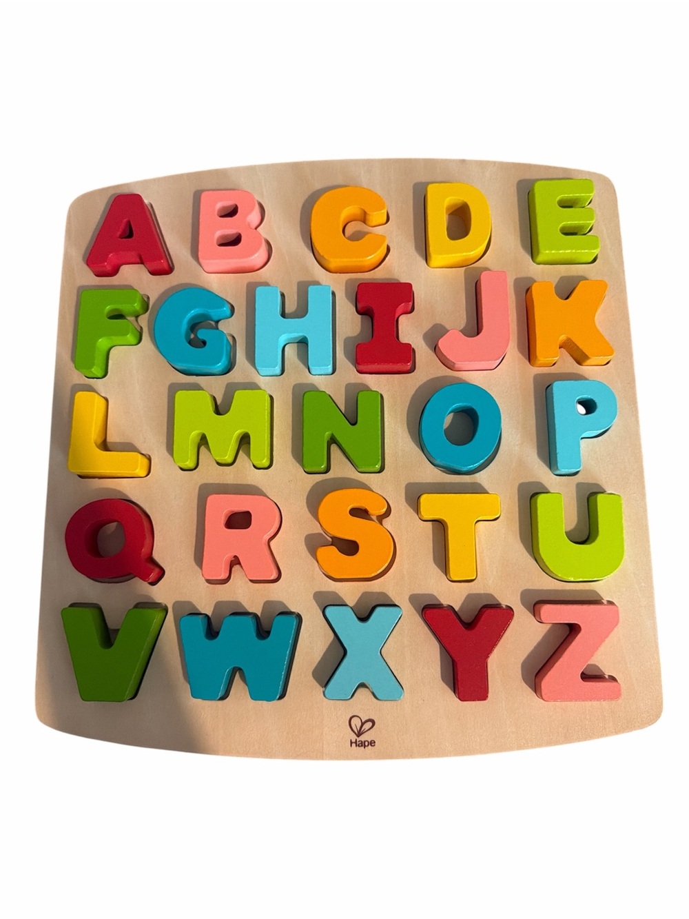 Hape Wooden Alphabet Puzzle